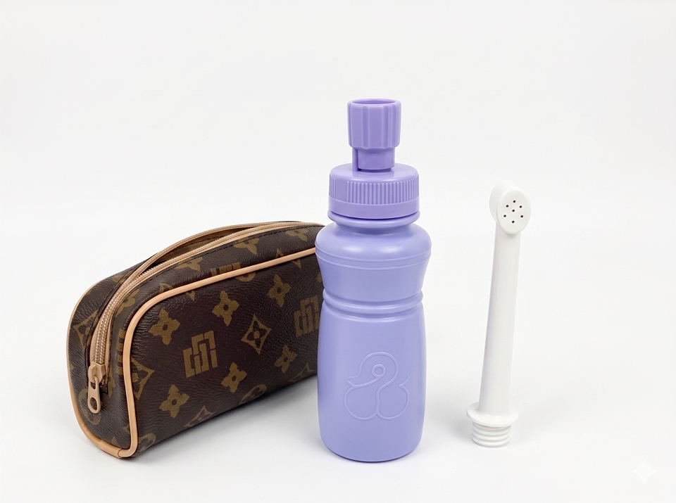 攜帶型沖洗器與贈品攜帶包